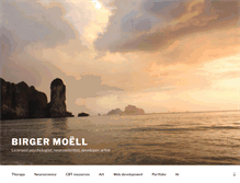 Tablet Screenshot of birgermoell.com